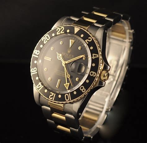 rolex 16753 red gmt hand|nipple dial.